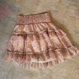 ALTARD STATE mini floral skirt